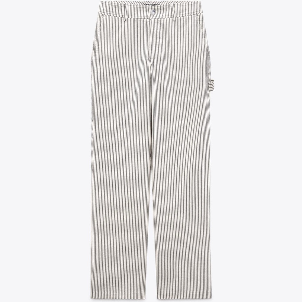 Zara Striped Carpenter Trouser